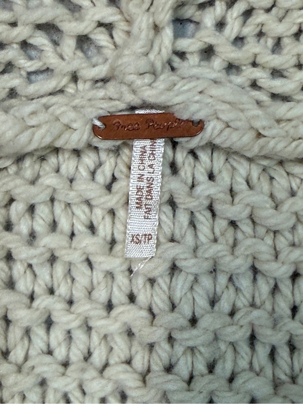 Free People Cable Knit Hooded Vest - Picture 4 of 7